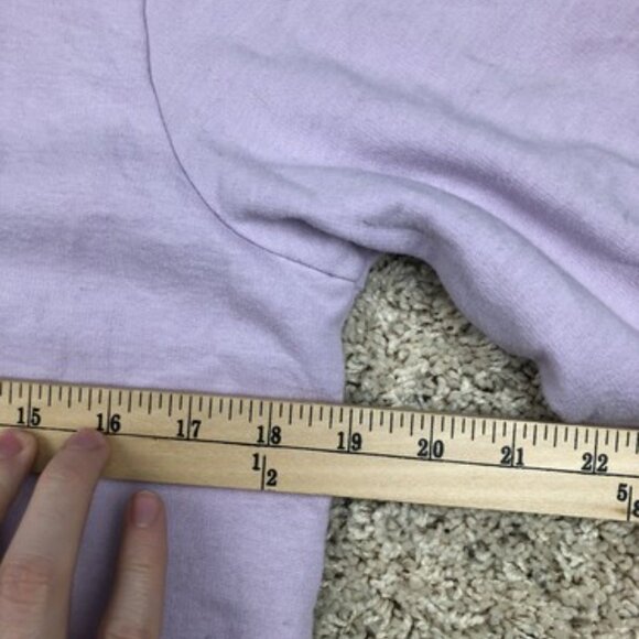 Eddie Bauer 1/4 Zip Fleece Pullover Womens Size Small Light Purple Sweater - Picture 5 of 8